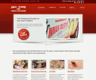 Inman-Murphy.com(Pest Control Memphis TN) Screenshot