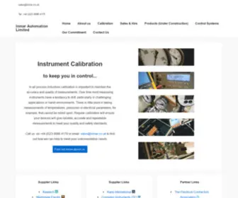 Inmar.co.uk(Instrument Solution) Screenshot