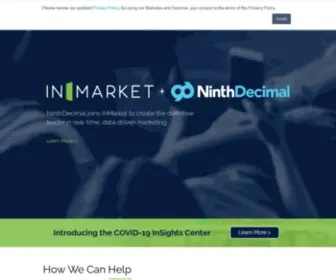 Inmarket.com(Real-Time Marketing and Measurement) Screenshot