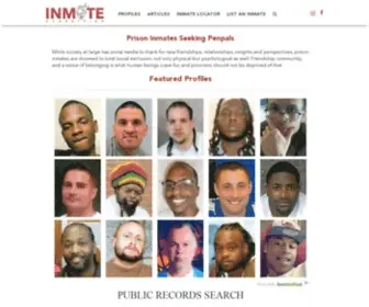 Inmate.com(Prison Inmates Seeking Penpals) Screenshot