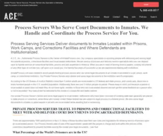 Inmateprocess.com(Process Servers) Screenshot