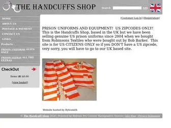 Inmateuniforms.com(Jumpsuits) Screenshot