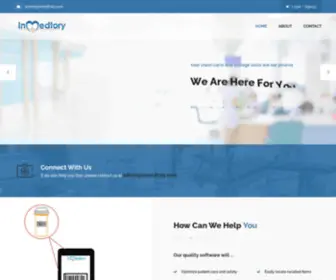 Inmedtory.com(Crash cart) Screenshot