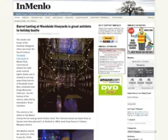Inmenlo.com(Daily News and Features about Menlo Park and Atherton California) Screenshot