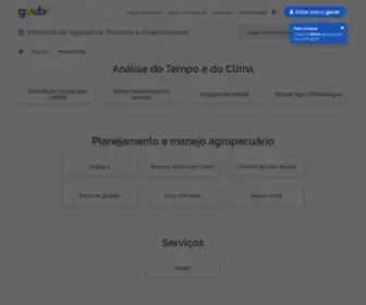 Inmet.gov.br(Instituto nacional de meteorologia) Screenshot