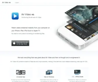 Inmethod.com(About Air Video) Screenshot