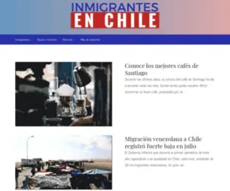 Inmigrantesenchile.com(Portal de información para emigrar o mudarse a otro país) Screenshot