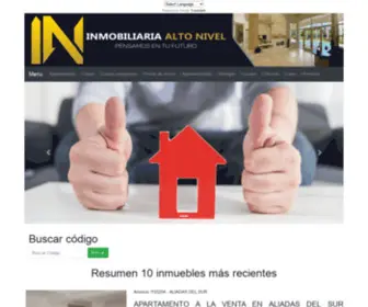 Inmobiliariaaltonivel.com(Inmobiliaria Alto Nivel) Screenshot