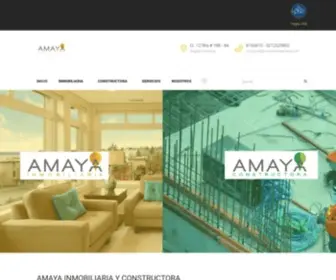 Inmobiliariaamaya.com(AMAYA) Screenshot