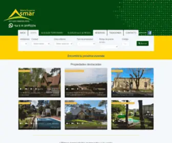 Inmobiliariaasmar.com.ar(Inmobiliaria Asmar) Screenshot