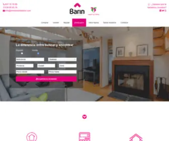 Inmobiliariabarin.com(Inmobiliaria Barin) Screenshot