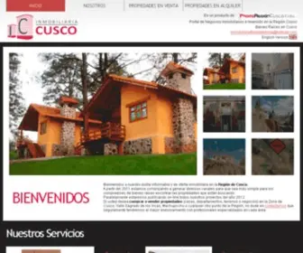 Inmobiliariacusco.com(Inmobiliaria Cusco) Screenshot