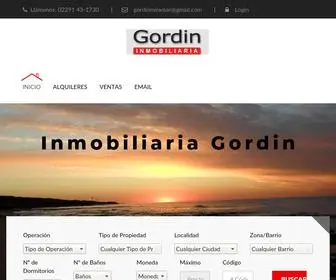 Inmobiliariagordin.com.ar(Inmobiliaria Gordin en Miramar) Screenshot