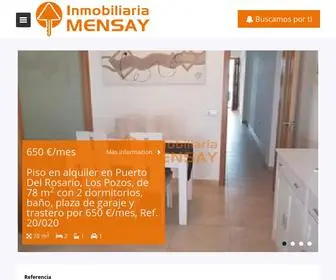 Inmobiliariamensay.es(INMOBILIARIA MENSAY XXI) Screenshot