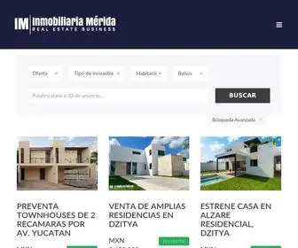 Inmobiliariamerida.com(Casas en venta y renta) Screenshot