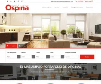 Inmobiliariaospina.com(Inmobiliaria Ospina) Screenshot