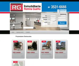 Inmobiliariarg.com.ar(Inmobiliaria Romina Guelho) Screenshot