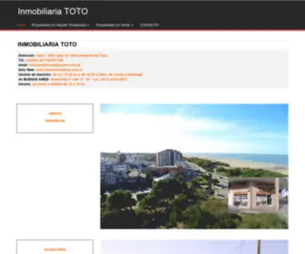 Inmobiliariatoto.com.ar(Inmobiliaria TOTO) Screenshot