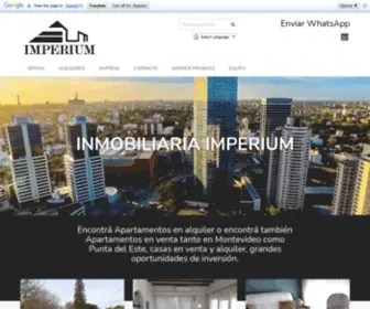 Inmoimperium.com(Inmobiliaria Imperium) Screenshot