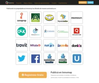 Inmomap.com.ar(La mejor forma de publicar propiedades) Screenshot