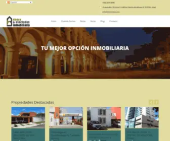 Inmorivera.com(Rivera y Asociados Inmobiliaria) Screenshot