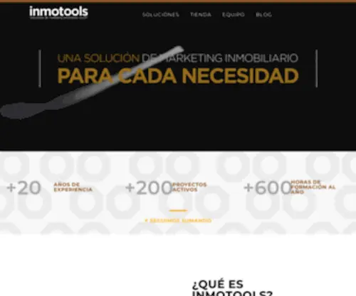 Inmotools.com(Marketing Inmobiliario con esteroides) Screenshot