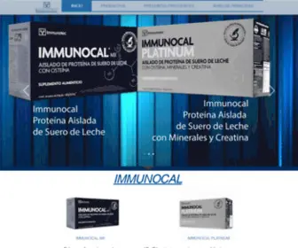 Inmunotec.com.mx(INICIO) Screenshot