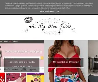 Inmybluejeans.com(Official Blog) Screenshot