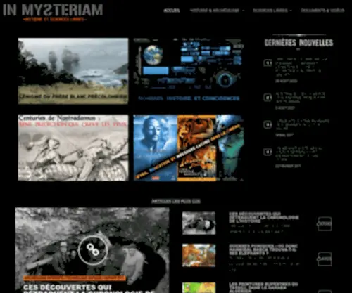 Inmysteriam.fr(In Mysteriam) Screenshot