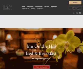 INN-On-The-Hill.com(Lodging, Bed and Breakfast & Corporate retreat) Screenshot