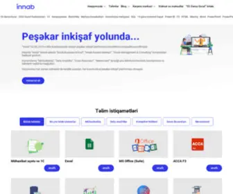 Innab.org(Peşəkar İnkişaf Platforması) Screenshot