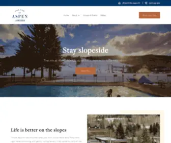 Innataspen.com(Ski-In/Ski-Out Hotel at Buttermilk Mountain) Screenshot