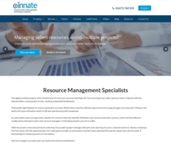 Innate.co.uk(Resource Management Software) Screenshot