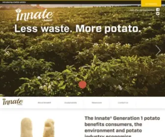 Innatepotatoes.com(Simplot Plant Sciences) Screenshot