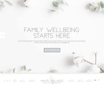 Innatewellnessco.com(Holistic Nutrition) Screenshot