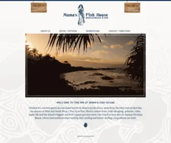 Innatmamas.com(The Inn At Mama's Fish House) Screenshot