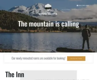 Innatmountshasta.com(The Inn At Mount Shasta) Screenshot