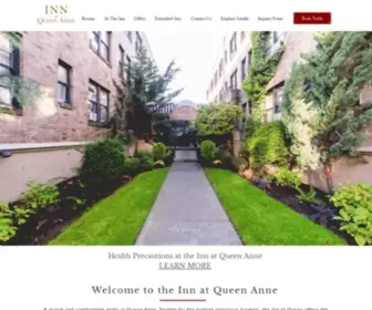 InnatQueenanne.com(Seattle Hotel) Screenshot