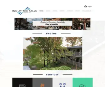 Innatthefalls.ca(Inn at the Falls) Screenshot