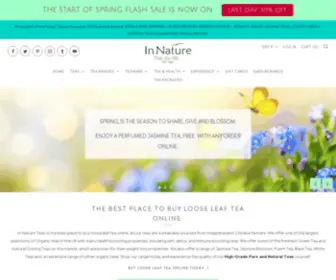 Innatureteas.com(In nature teas) Screenshot