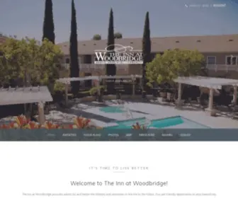 Innatwoodbridge.com(Inn at Woodbridge) Screenshot