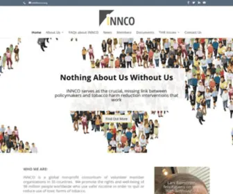 Innco.org(International Network of Nicotine Consumer Organisations) Screenshot