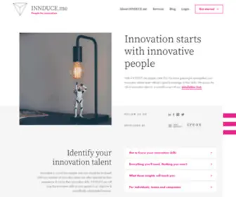 Innduce.me(Map innovation skills objectively) Screenshot