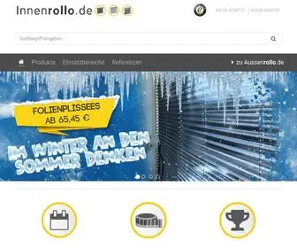 Innenrollo.de(Rollos online kaufen) Screenshot