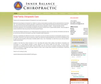 Inner-Balance-Chiro.com(Chiropractor Fort Collins) Screenshot