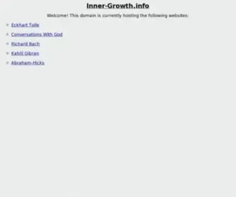 Inner-Growth.info(Discover transformative insights on meditation) Screenshot