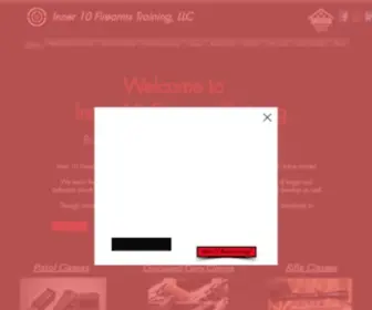 Inner10Training.com(Inner 10 Firearms Training LLC) Screenshot
