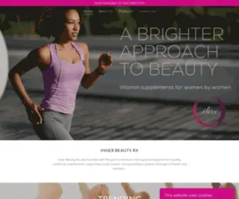 Innerbeautyrx.com(I N N E R B E A U T Y Rx) Screenshot