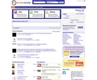 Innercircle.com(Word of mouth) Screenshot