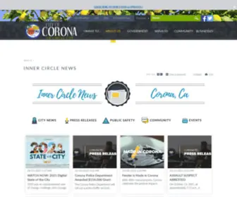 Innercirclecorona.com(Inner Circle News) Screenshot